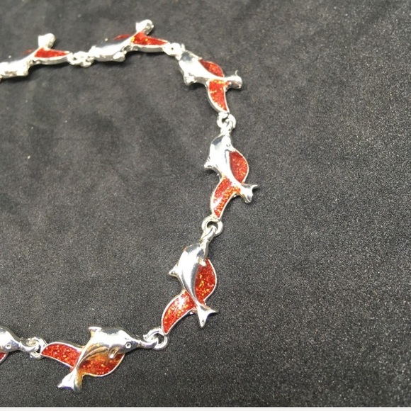 Dolphin Opal Anklet / Bracelet - Picture 3 of 3